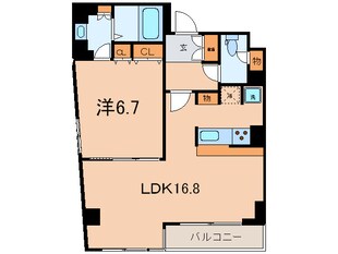 プロスペクト日本橋本町の物件間取画像